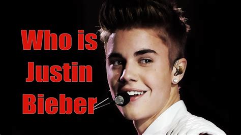 Who Is Justin Bieber Justin Bieber Biography Videos Youtube