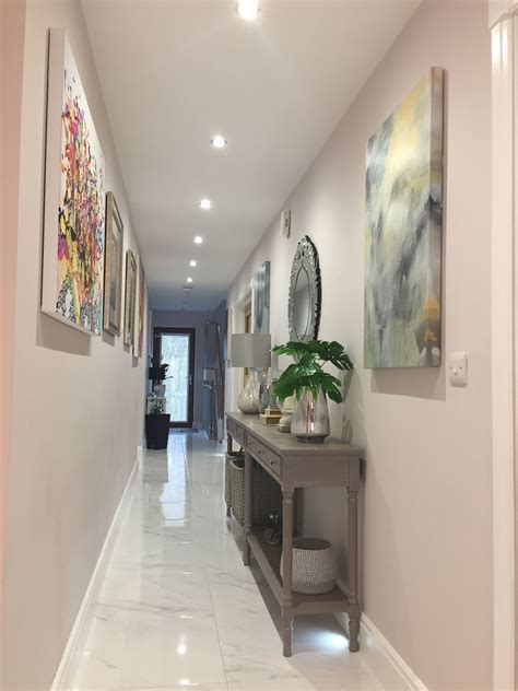 Because it's the environment that greets you at the end of each day and the first impression guests receive of your home's interior, you'll want to give this space some special treatment. Our narrow and long hallway | Home decor, Hallway, Hallway ...