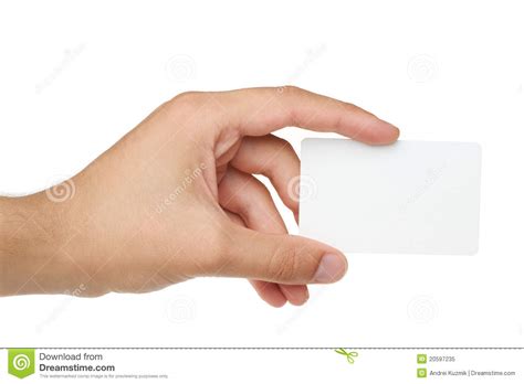 1,098,240 possible one pair hands. Credit Card With Empty Space Hand Holding Royalty Free Stock Photo - Image: 20597235
