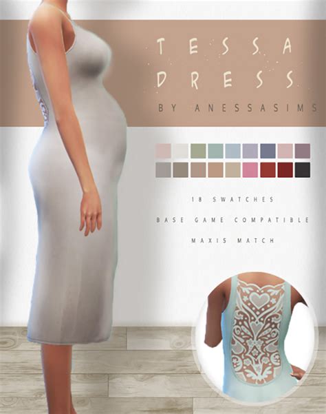 The Sims 4 Best Maternity Clothes Cc All Free To Download Fandomspot 42b