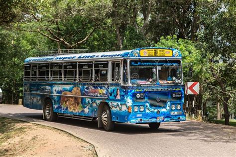Public Bus In Sri Lanka Editorial Image Image Of Transportation