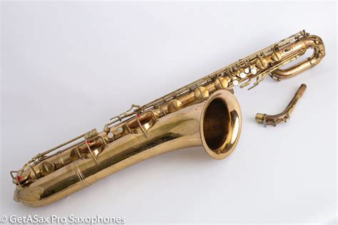 Conn 12m Transitional Baritone Saxophone 250510 Relacquer Great Player