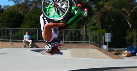 Watch Wheelz Wins The Internet With Epic Wheelchair Stunts Huffpost