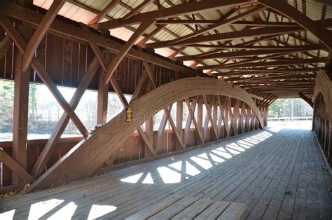 Inside Of Covered Bridge Stock Photo Image Of Bridge 18388444