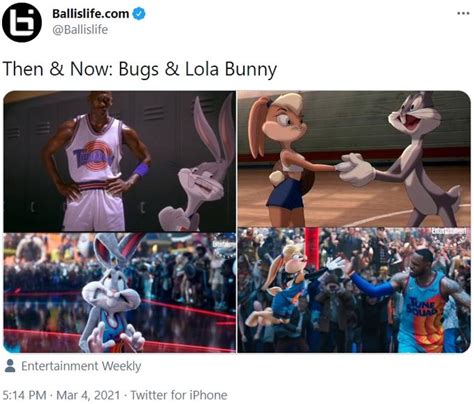 Then And Now Bugs And Lola Bunny Lola Bunny Redesign Know Your Meme