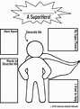 Printable Superhero Worksheets