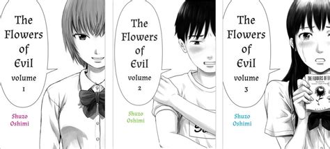 But he doesn't even seem to notice because he's too engrossed in surreptitiously reading beaudelaire's the flowers of evil. The Flowers of Evil (vols. 1-3) by Shuzo Oshimi ...