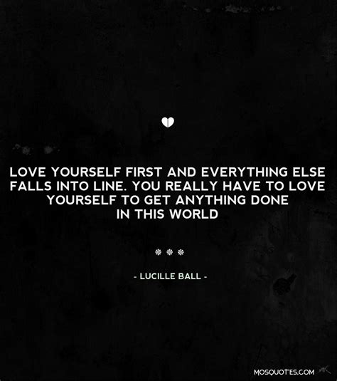 You start to live the moment you stop competing with others. Heart Love Yourself First Quotes. QuotesGram
