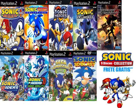 Sonic Ultimate Collections Playstation 2 Frete Gratis R 11900 Em