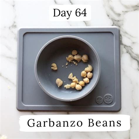 Day 64 Of Gus And Hannahs First 💯 Foods Is Garbanzo Bean Day 🌱 These