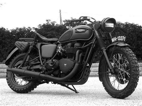 Triumph Motorcycle Matte Black Muscle Pinterest All
