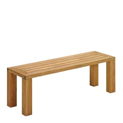 Discover timeless style with gloster outdoor furniture. Gloster Square 52" Backless Bench | Dining bench, Gloster furniture, Teak bench