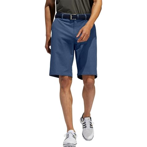 Adidas Mens Ultimate Heather Stripe Golf Shorts