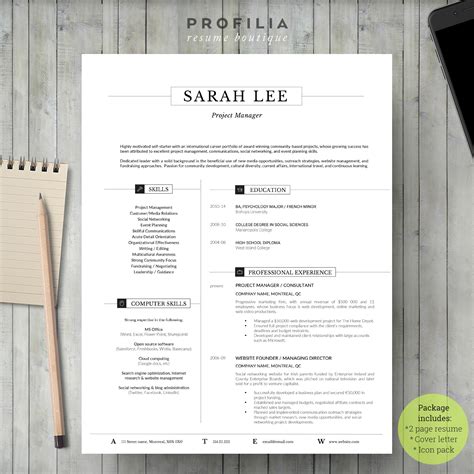 Get noticed and make a lasting impression when you apply for your dream job with this creative cover letter template. Word Resume & Cover letter Template | Creative Cover ...