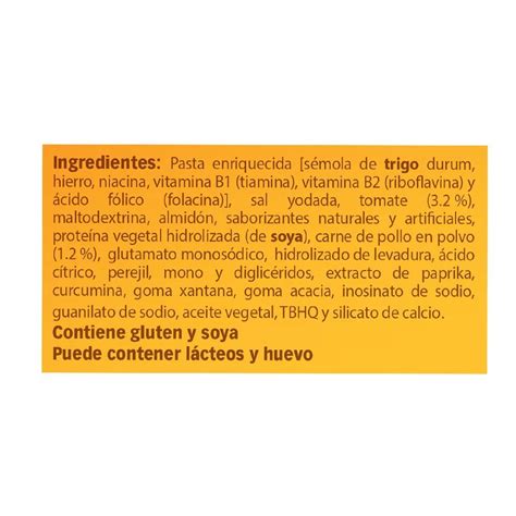 Sopa De Letra La Moderna Con Tomate Y Pollo 100 G Bodega Aurrera