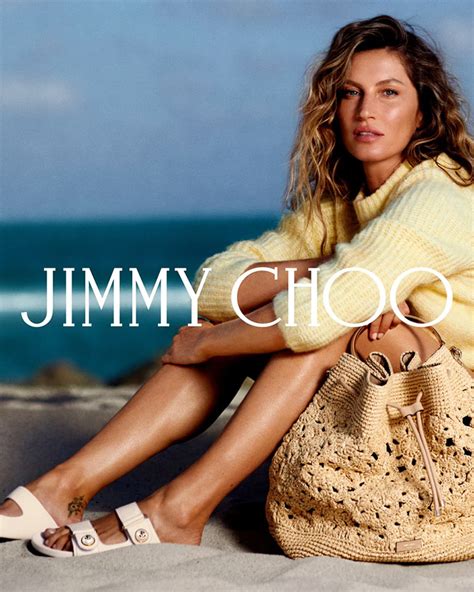 Gisele Bündchen Models Jimmy Choo Summer 2023 Collection