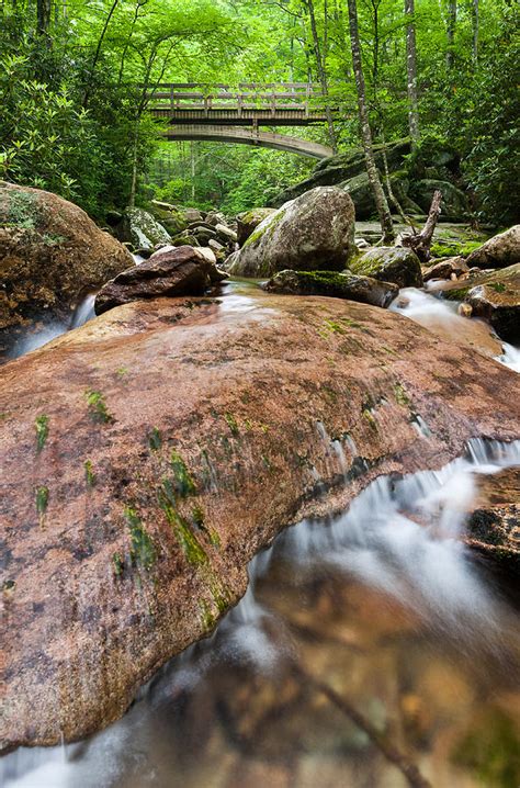 Southern Appalachian Mountain Stream Bridge Photograph By Mark Vandyke