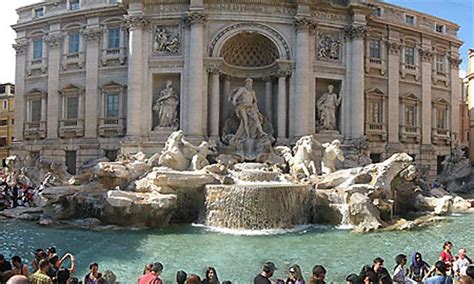 Fontaine De Trévi Fontana Di Trevi Centre Historique Rome