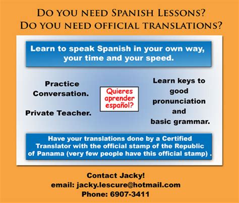 You can import it and add to it yourself. Spanish Lessons And Official Translations - "News.Boquete ...
