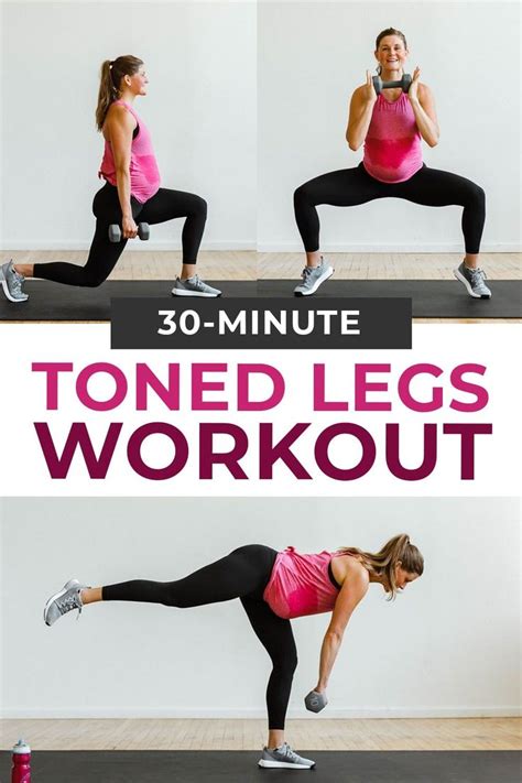 Minute Leg Day Workout For Women Video Nourish Move Love