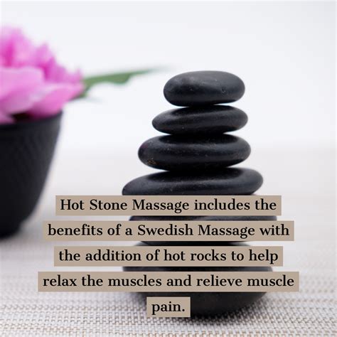 Hot Stone Massage Therapy Melts Away Tension Eases Muscle Stiffness And Increases Circulation