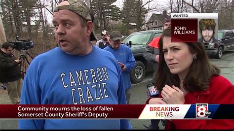 Community mourns the loss of fallen Somerset County deputy - YouTube