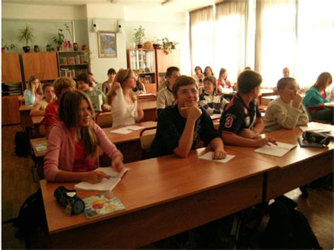 Russian Classroom Interior 2006
