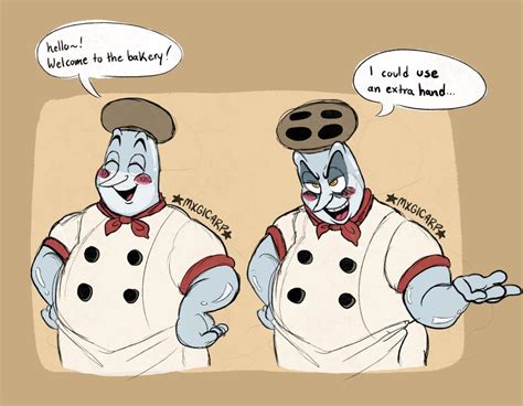 Pov You Entered Chef Saltbaker S Bakery Cuphead Know Your Meme