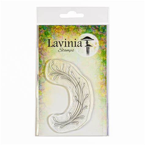 Lavinia Stamps Clear Stamp Wreath Flourish Right