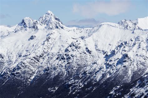 Premium Photo Snowy Mountain Top During Winter