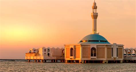 Al Rahma Mosque The Floating Mosque In Jeddah Saudi Arabia