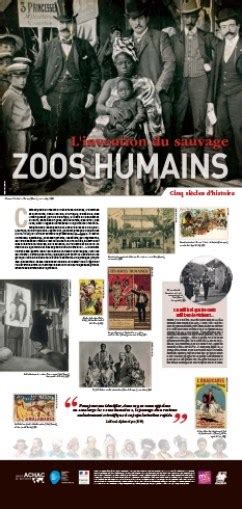 Zoos Humains Linvention Du Sauvage Ancrages