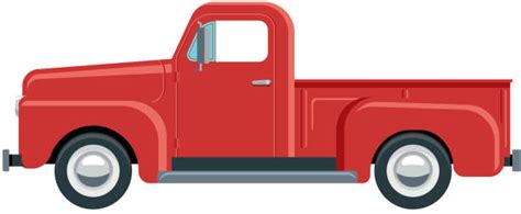 Best Red Pickup Truck Illustrations Royalty Free Vector Graphics