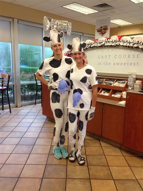 homemade cow outfit