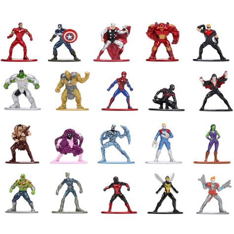 Marvel Nano Metalfigs Mini Figure Wave 6 20 Pack