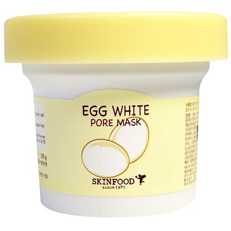 A dermatologist tests out @skinfood_us egg white pore mask, with commentary on the science behind its ingredients for pores.thanks to @bbcometic_official. Skinfood, Egg White Pore Mask, 125 g - iHerb.com