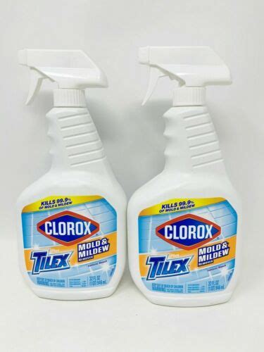2 X Clorox Plus Tilex Mold And Mildew Remover Spray Bottle 32 Ounce