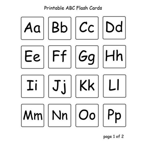 Alphabet cards in upper case and lower. upper and lower case alphabet letters | Printable ...