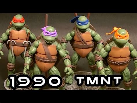 Teenage mutant ninja turtles is a 1990 martial arts superhero film, based on the fictional superhero team of the same name. Playmates 1990 Movie TEENAGE MUTANT NINJA TURTLES Figure ...