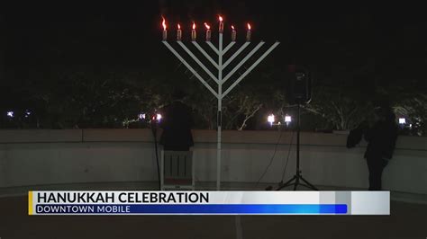 Chabad Of Mobile Holds 10th Annual Chanukah Menorah Lighting