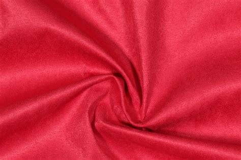 Red Bulldozer Microfiber Suede Upholstery Fabric