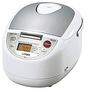 Tiger Jba T U Wu Cup Uncooked Micom Rice Cooker With Food Steamer