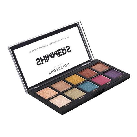 Profusion 10 Shade Shimmer Palette Eyeshadow 1800 2cset Wholesale55