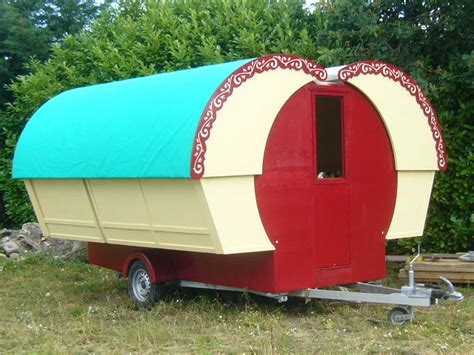 It may surprise you to learn that in most circumstances, it is illegal to live in your own backyard in an rv. 12' Expanding Car-Towable Gypsy Wagon Caravan