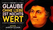 Inspirierende Zitate des berühmten Theologen Martin Luther - YouTube