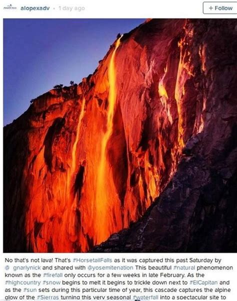 Yosemites Spectacular Firefall Phenomenon Draws Photographers From