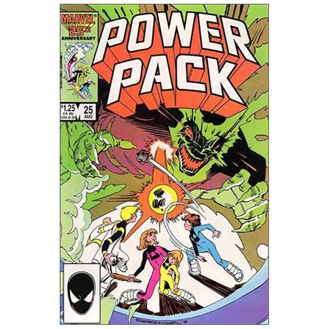 Power Pack 1984 25 Comics And Toys