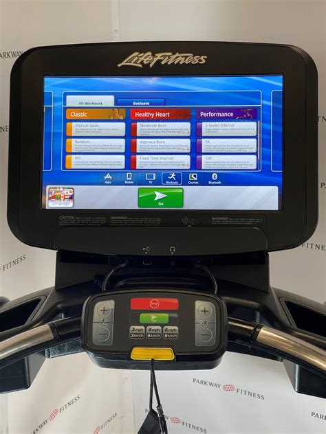 Life Fitness Elevation 95t Treadmill Discover Se Console Parkway Fitness