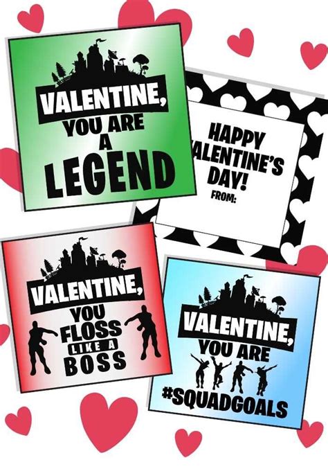 The valentine's day cards are part of this overall theme, and they're free for anyone to download and send digitally or print and give to someone in person. Free Fortnite Valentines Cards - Printable and Editable! in 2021 | Fortnite valentines ...