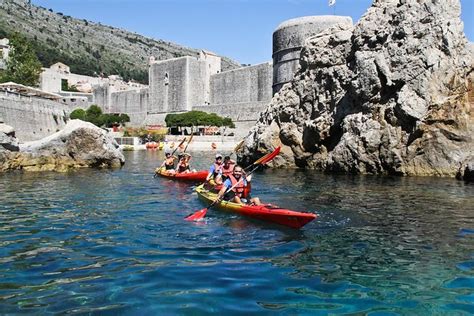 Sea Kayaking Snorkeling With Fruit Snack Water Dubrovnik